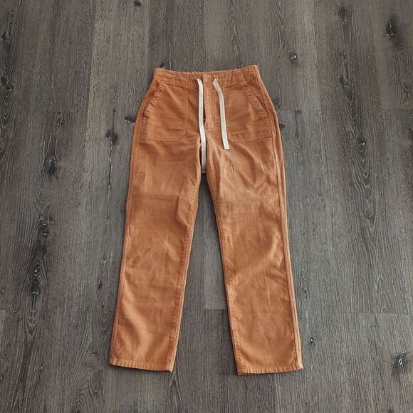 NEW J.Crew Tie-waist camp pant in garment-dyed corduroy PXS - Picture 1 of 10